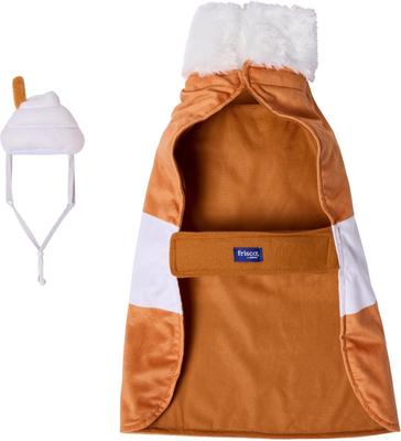 Show full view: Frisco Pup-kin Spice Latte Cape Costume Accessory, X-Small/Small slide 4 of 8
