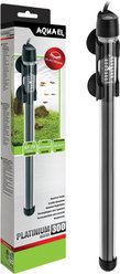 Aquael Platinium Temperature Control Aquarium Heater with Electronic Thermostat, 300W