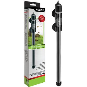 Aquael Platinium Temperature Control Aquarium Heater with Electronic Thermostat, 300W