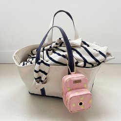 Fetchin' Co. Pink Lemonade Mini Waste Bag & Treat Holder Dog Backpack, Multicolor slide 2 of 3