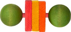 Natures Instincts Workout Dumbbell Dental Chew Small Animal Toy, Natural