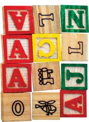 Natures Instincts Learning To Chew Play Blocks Dental Chew Small Animal Toy, Multicolored