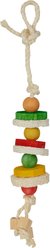 Natures Instincts Loofah Stack Dental Chew Small Animal Toy, Multicolored