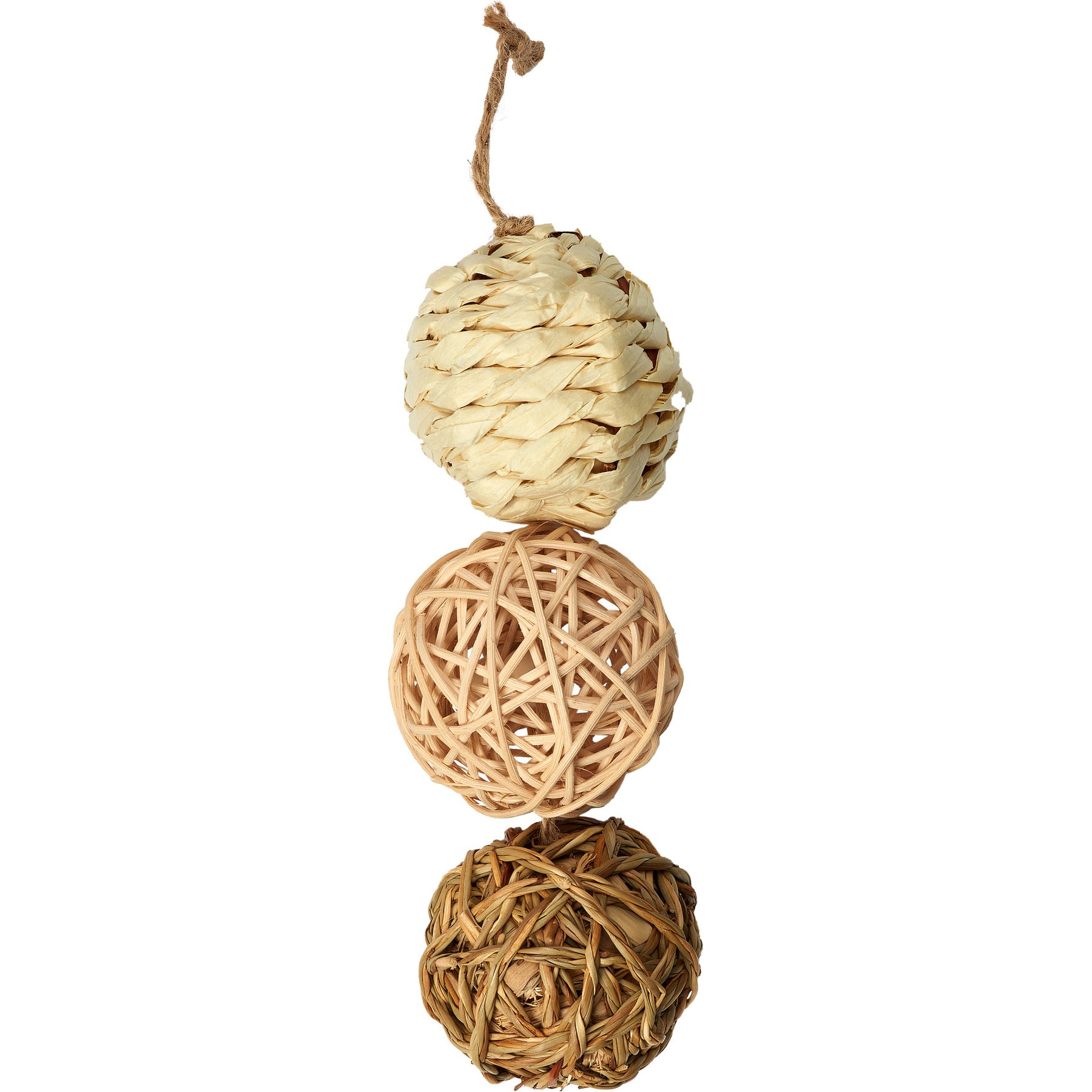 Natures Instincts Dental Balls Small Animal Toy, Natural