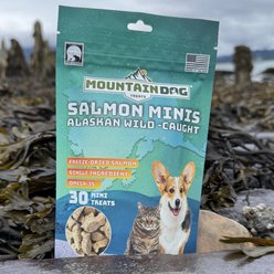 Mountain Dog Gluten-Free Salmon Mini Freeze-Dried Dog Treats, 0.48-oz slide 2 of 7