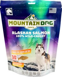 Mountain Dog Gluten-Free Salmon Freeze-Dried Dog Treats, 2.37-oz slide 1 of 6