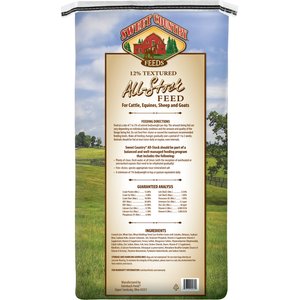 Sweet Country Feeds 12% Protein All-Stock Feed Farm Animal & Horse Feed, 50-lb bag