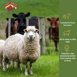 Sweet Country Feeds 12% Protein All-Stock Feed Farm Animal & Horse Feed, 50-lb bag