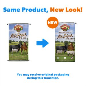 Sweet Country Feeds 12% Protein All-Stock Feed Farm Animal & Horse Feed, 50-lb bag