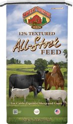 Sweet Country Feeds 12% Protein All-Stock Feed Farm Animal & Horse Feed, 50-lb bag