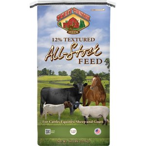 Sweet Country Feeds 12% Protein All-Stock Feed Farm Animal & Horse Feed, 50-lb bag