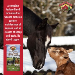 Sweet Country Feeds 12% Protein All-Stock Feed Farm Animal & Horse Feed, 50-lb bag