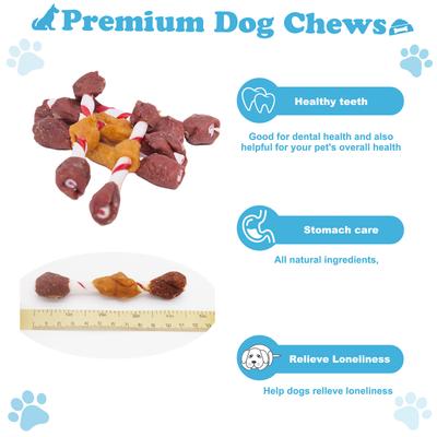 Show full view: Pawant Treats Training Snacks 1-lb Triple Flavored Kabobs Rawhide Dog Chew, 16-oz pouch slide 4 of 6