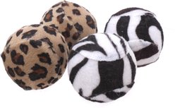 Ware Fun Felt Balls Cat Toy, 4 count