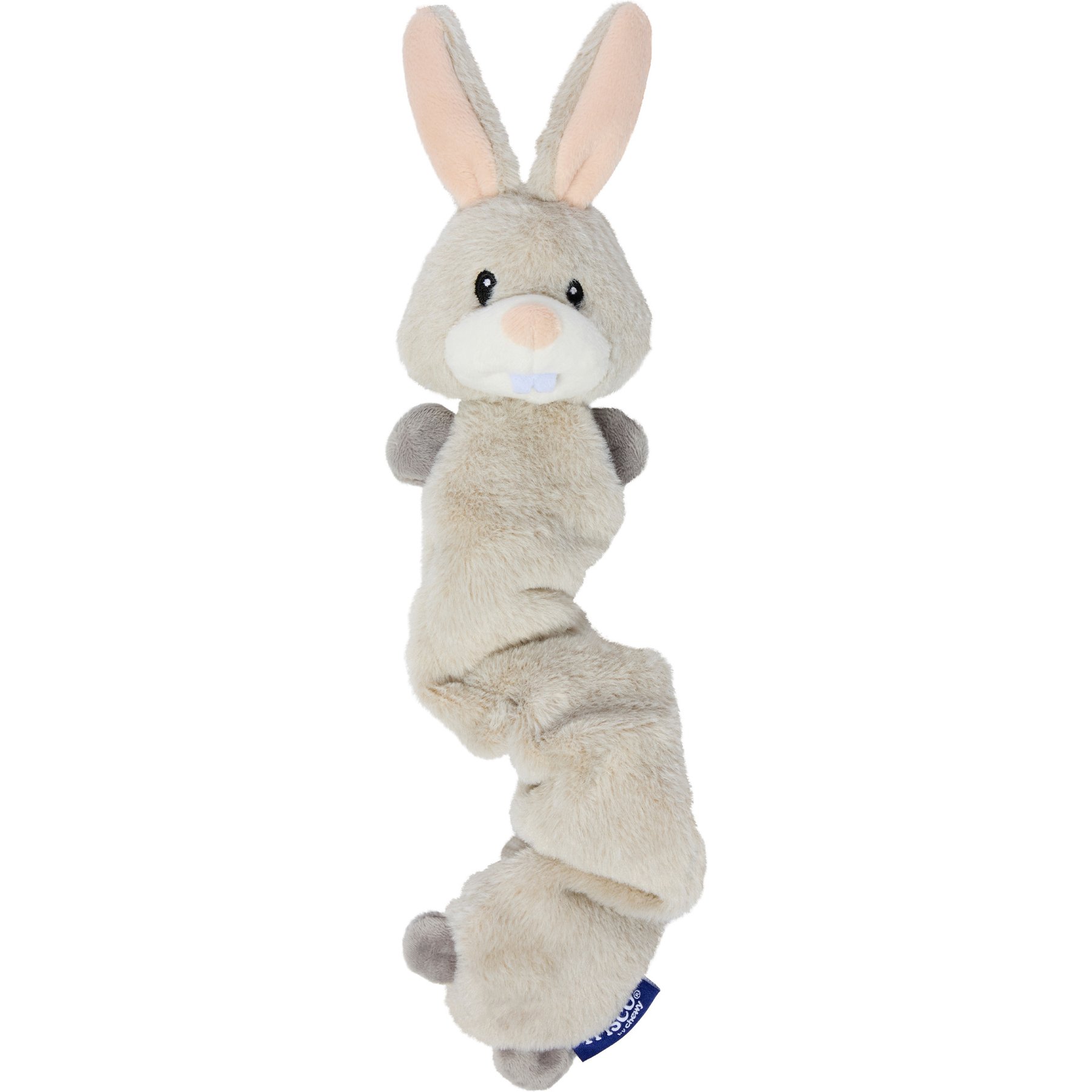 Frisco Bunny Bungee Plush Squeaky Dog Toy, Small
