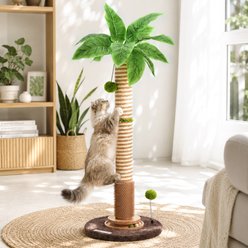 Happy & Polly Coconut Palm Cat Scratching Post