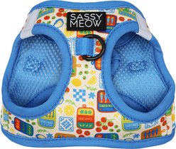 Sassy Woof Portofino Step-In Basic Cat Harness, X-Small: 12 to 14.5-in chest, 9.5 to 11-in neck