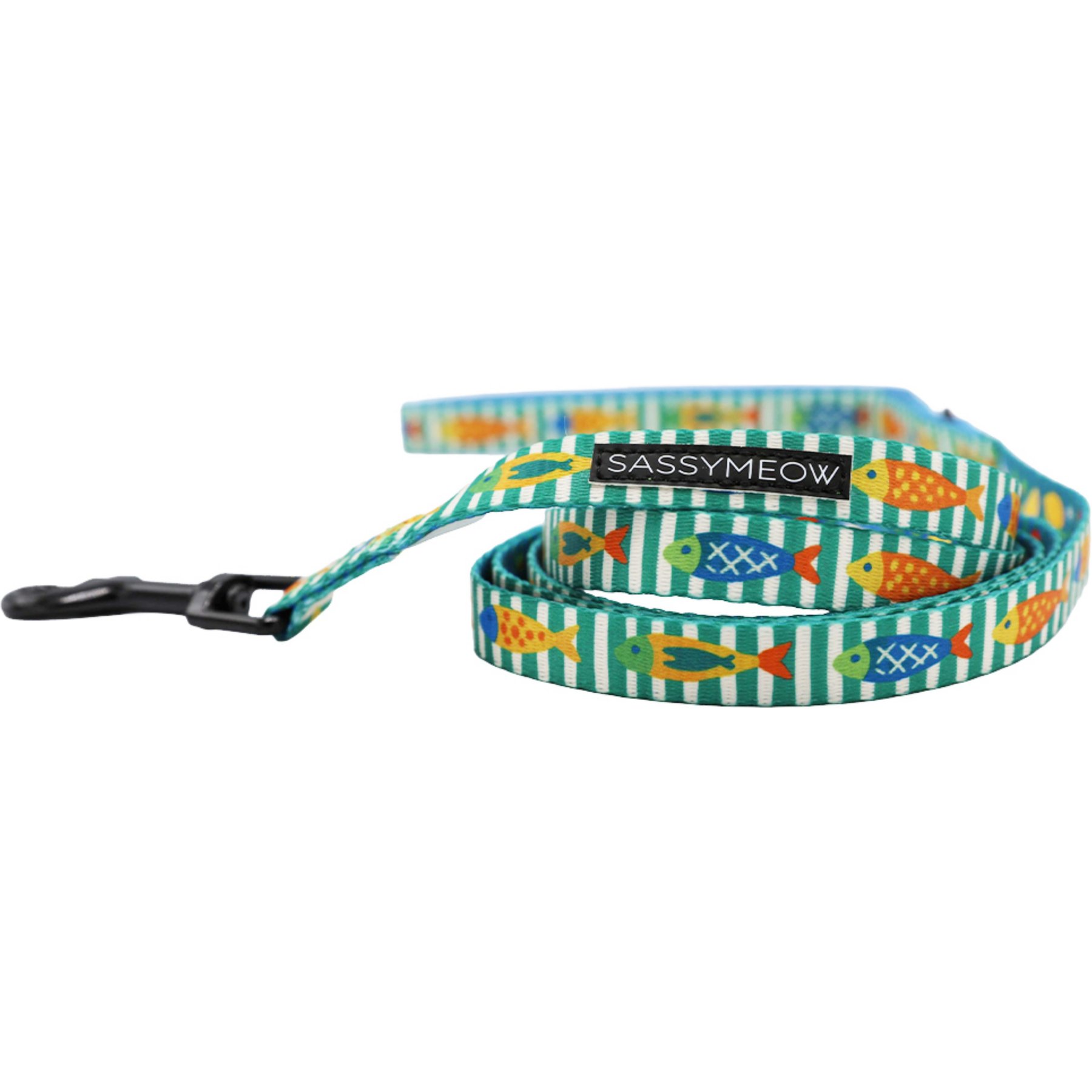 Sassy Woof Portofino Step-In Standard Cat Leash, 6-ft long, 0.6-in width