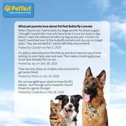 PetTest Genteel Butterfly Touch Dog & Cat Lancets, 100 count slide 2 of 5