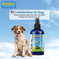 PetTest Colloidal Silver Dog Spray Treatment, 8-fl oz bottle slide 2 of 6
