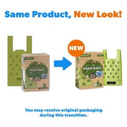 Pogi's Pet Supplies Leak Proof & Extra Thick Fresh Scent Poop Bags with Easy-Tie Handles, Large, 300 count slide 2 of 8