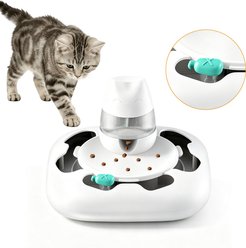 Shele Hunting Maze Interactive Enrichment Puzzle & Slow Feeder Cat Toy