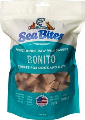 Sea Bites Gluten-Free Bonito Freeze-Dried Dog Treats, 5-oz pouch slide 2 of 7