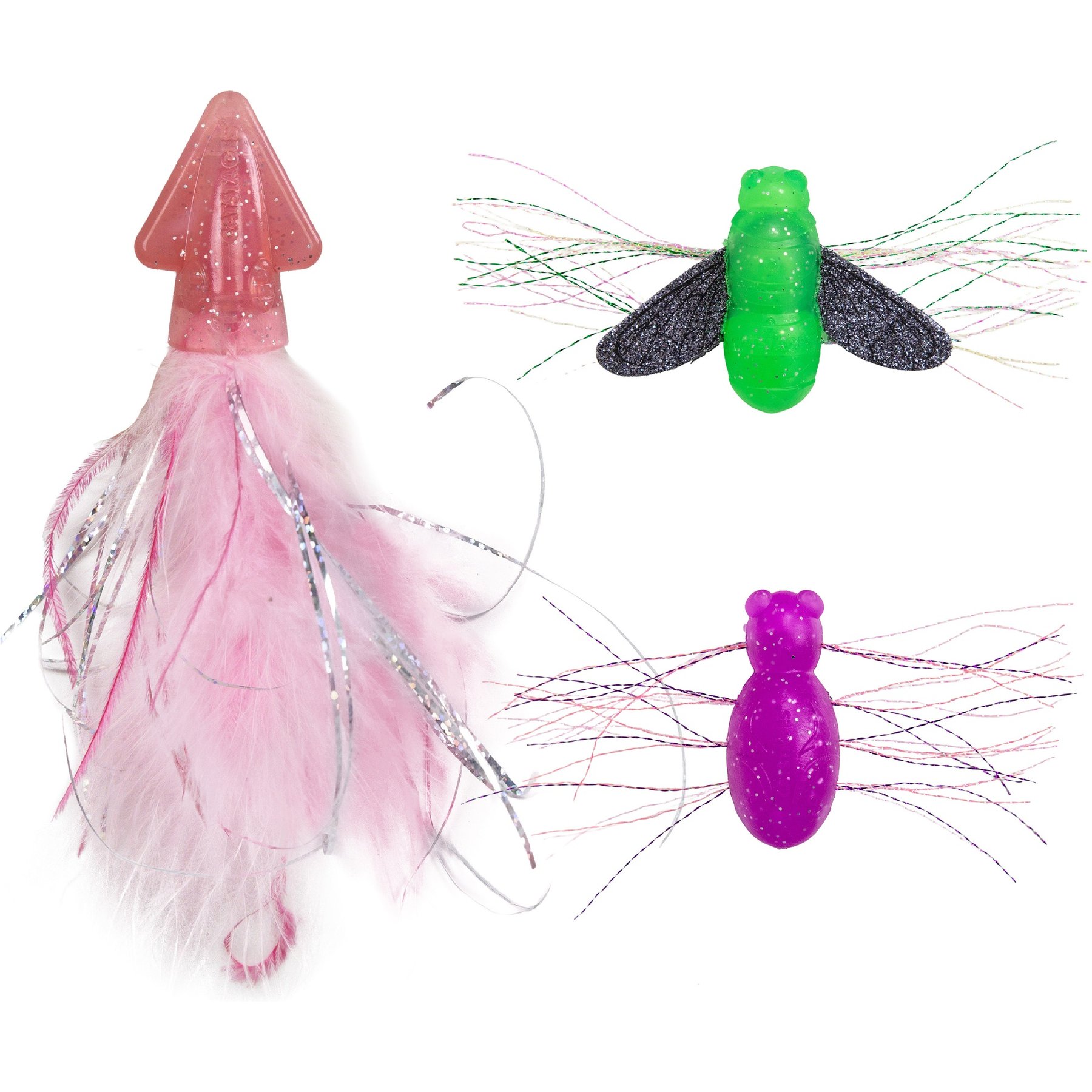 Catstages Squish Prey Catnip Cat Toys, 3 count