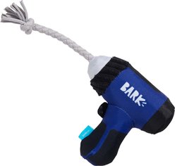 BARK Tuggin' Impact Drooler Squeaky Ropes Tug Dog Toy, Multicolor