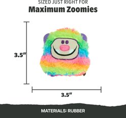BARK Rave Dweller Squeaky Chew Dog Toy, Multicolor slide 2 of 8