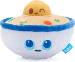 BARK Muttzo Ball Soup Squeaky Plush Dog Toy, Multicolor