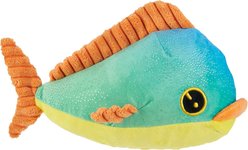 BARK Maggie Mahi Squeaky Plush Dog Toy, Multicolor