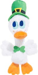 BARK Lucky McDuck Squeaky Plush Dog Toy, Multicolor