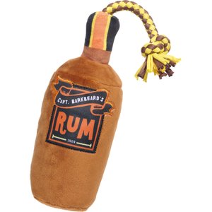 BARK Barkbeard's Rum Squeaky Ropes Tug Dog Toy, Multicolor