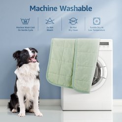 LOOBANI Washable & Breathable Cover Couch Sofa Protect Furniture Cooling Dog Blanket, Green, Large: 60 x 80-in slide 2 of 7