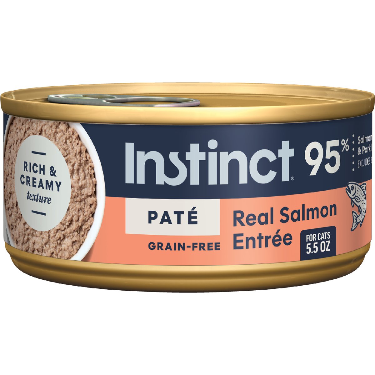Nature's Variety Instinct Grain-Free Salmon Formula Canned Cat Food