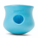 West Paw Zogoflex Toppl Tough Treat Dispensing Dog Chew Toy, Aqua Blue, Large