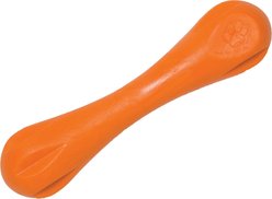 West Paw Zogoflex Hurley Tough Dog Chew Toy, Tangerine, Large