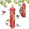 Show in main carousel: Kingsyard Squirrel-Proof Outdoor Wild Bird Feeder, Red slide 8 of 10