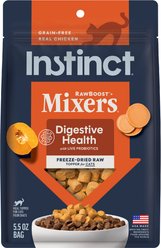 Instinct RawBoost Mixers Grain-Free Digestive Health Recipe Freeze-Dried Cat Food Topper, 5.5-oz bag slide 1 of 9
