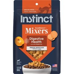 Instinct RawBoost Mixers Grain-Free Digestive Health Recipe Freeze-Dried Cat Food Topper, 5.5-oz bag