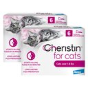 Cheristin Flea Spot Treatment for Cats, over 1.8 lbs, 12 Doses (12-mos. supply)