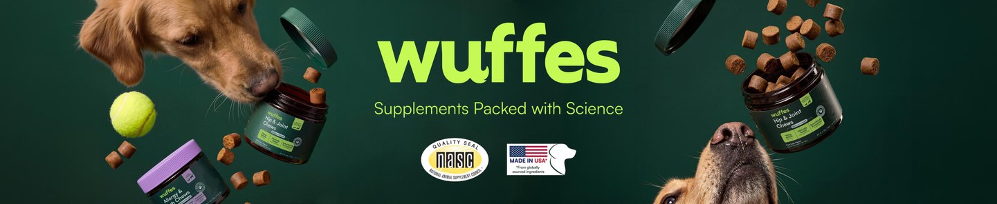 Wuffes. Supplements packed with science.
