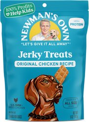 Newman's Own Chicken Jerky Original Recipe Dog Treats, 5-oz bag
