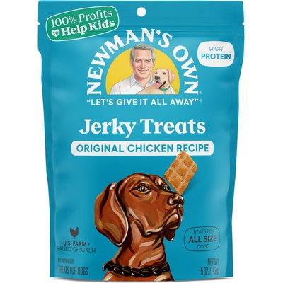 Newman's Own Newman's Own Chicken Jerky Original Recipe Dog Treats, 5-oz bag