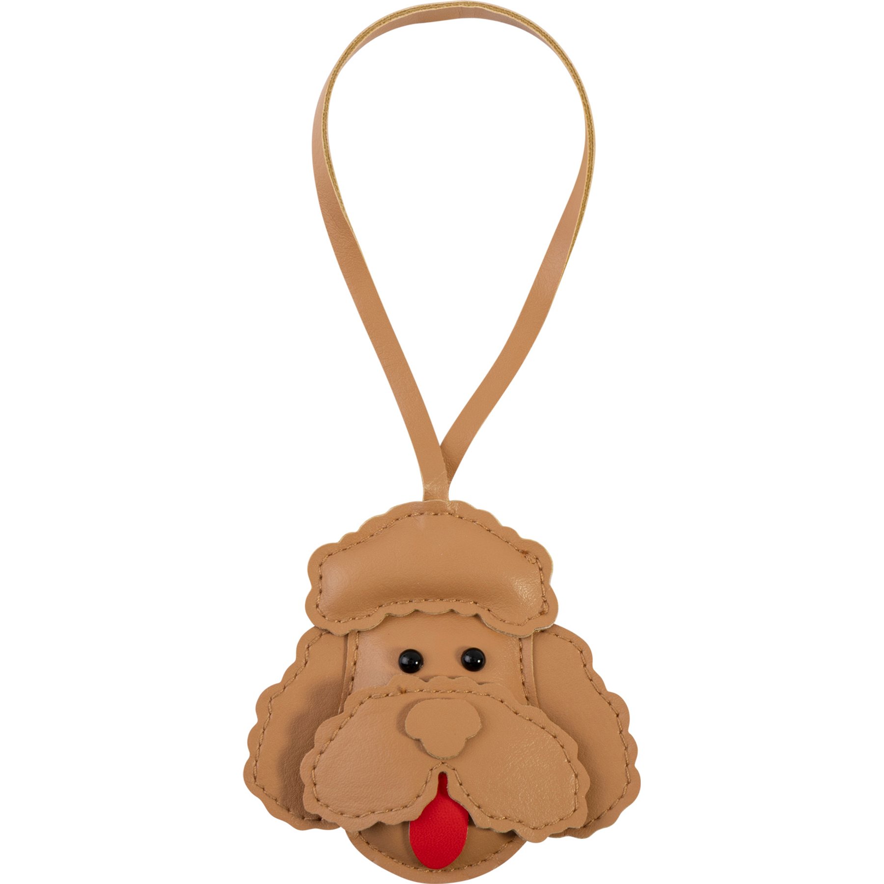 Amanda Blu Golden Doodle Bag Charm Fashion Dog Harness Accessory, Brown