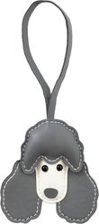 Amanda Blu Poodle Bag Charm Fashion Dog Harness Accessory, White