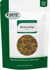 Exotic Nutrition Berries & Bugs Mix Small Animal Food, 10-lb bag