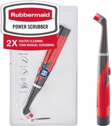 Rubbermaid Power Scrubber with All-Purpose Head, Red slide 1 of 7