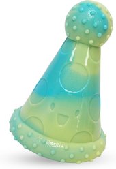 Nylabone Power Party Hat Peanut Butter Tough Chew Treat Dispensing Dog Toy, Large